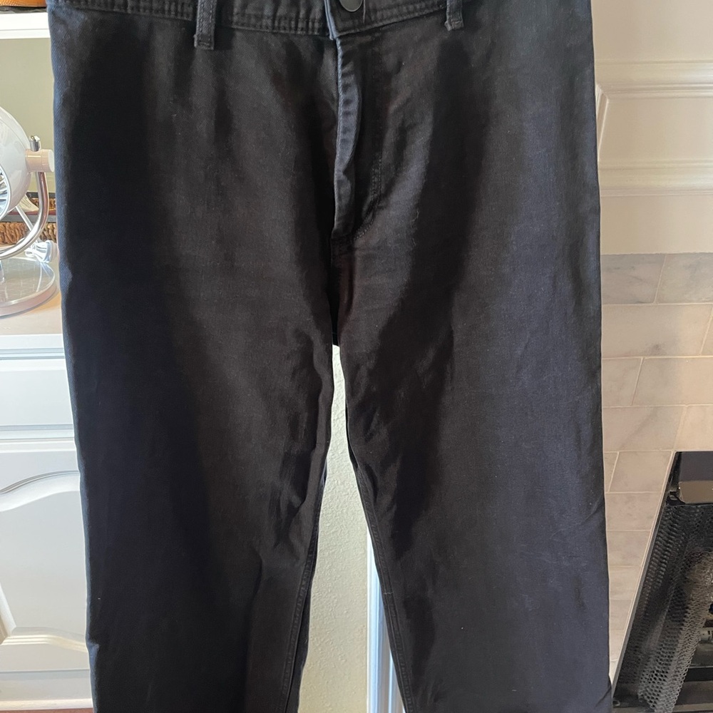 Zara Black Denim Jeans - no stretch